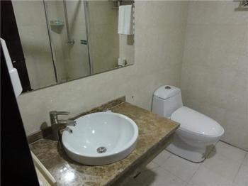 Guan Zhong Hotel Huayin Bagian luar foto